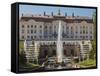 Grand Palace, Peterhof, Saint Petersburg, Russia-Walter Bibikow-Framed Stretched Canvas