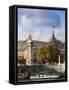 Grand Palais and Pont Alexandre Iii Bridge, Paris, France-Walter Bibikow-Framed Stretched Canvas