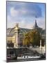 Grand Palais and Pont Alexandre Iii Bridge, Paris, France-Walter Bibikow-Mounted Photographic Print