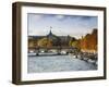 Grand Palais and Seine River, Paris, France-Walter Bibikow-Framed Photographic Print