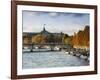 Grand Palais and Seine River, Paris, France-Walter Bibikow-Framed Photographic Print