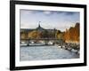 Grand Palais and Seine River, Paris, France-Walter Bibikow-Framed Photographic Print