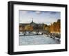 Grand Palais and Seine River, Paris, France-Walter Bibikow-Framed Photographic Print