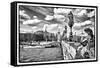 Grand Palais and The Seine River - Paris - France-Philippe Hugonnard-Framed Stretched Canvas