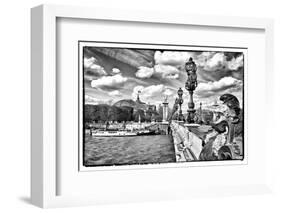 Grand Palais and The Seine River - Paris - France-Philippe Hugonnard-Framed Photographic Print