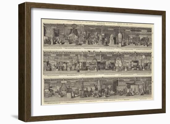 Grand Panorama of the Great Exhibition, North-East Portion of the Nave-null-Framed Giclee Print