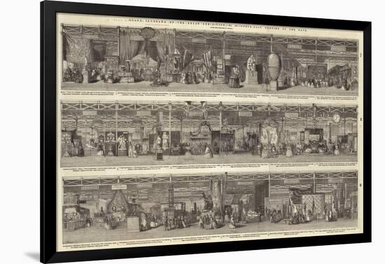 Grand Panorama of the Great Exhibition, North-East Portion of the Nave-null-Framed Giclee Print