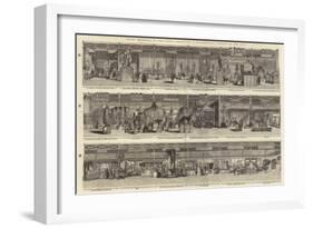 Grand Panorama of the Great Exhibition, North-East Portion of the Nave-null-Framed Giclee Print