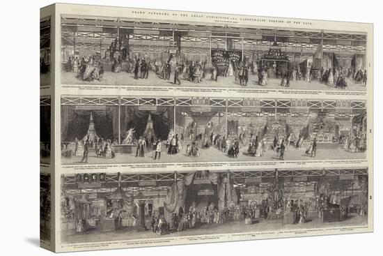 Grand Panorama of the Great Exhibition, South-East Portion of the Nave-null-Stretched Canvas