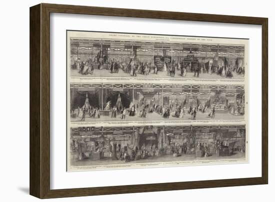 Grand Panorama of the Great Exhibition, South-East Portion of the Nave-null-Framed Giclee Print