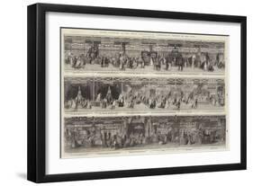 Grand Panorama of the Great Exhibition, South-East Portion of the Nave-null-Framed Giclee Print