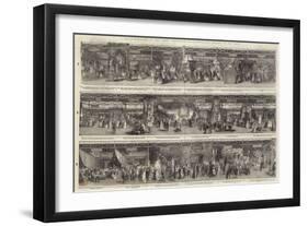 Grand Panorama of the Great Exhibition, South-East Portion of the Nave-null-Framed Giclee Print