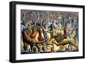 Grand Parade, 2004-PJ Crook-Framed Giclee Print