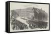 Grand Parade at Berlin, in Honour of the Vicar of the Empire-null-Framed Stretched Canvas