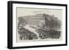 Grand Parade at Berlin, in Honour of the Vicar of the Empire-null-Framed Giclee Print