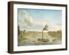 Grand Peterhof Palace at the Gulf of Finland, 1761-Mikhail Ivanovich Makhaev-Framed Giclee Print