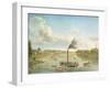 Grand Peterhof Palace at the Gulf of Finland, 1761-Mikhail Ivanovich Makhaev-Framed Giclee Print