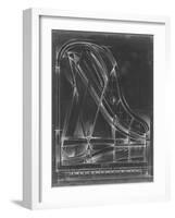 Grand Piano Diagram-Ethan Harper-Framed Art Print