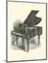 Grand Piano-null-Mounted Art Print