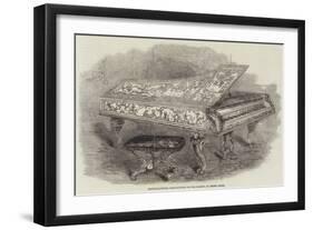 Grand Pianoforte, Manufactured for Her Majesty, by Messers Erard-null-Framed Giclee Print