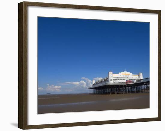 Grand Pier, Weston-Super-Mare, Somerset, England, United Kingdom, Europe-Lawrence Graham-Framed Photographic Print