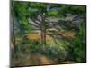Grand Pin et Terres rouges, 1890-95 Large pine tree and red earth. Canvas, 72 x 91 cm.-Paul Cezanne-Mounted Giclee Print