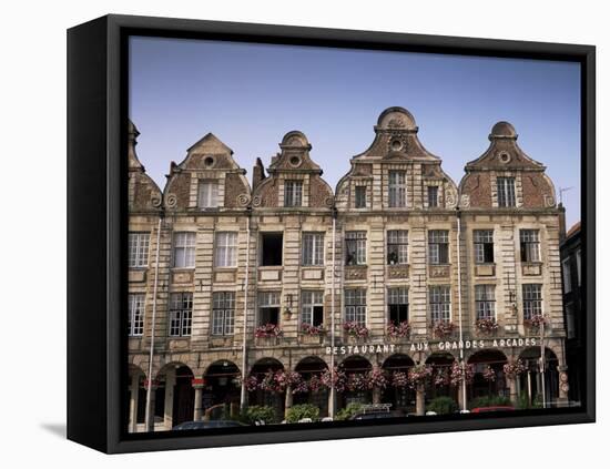 Grand Place, Arras, Artois Region, Nord Pas De Calais, France-John Miller-Framed Stretched Canvas