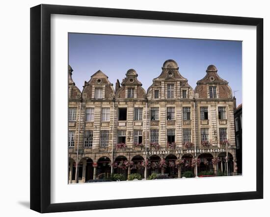 Grand Place, Arras, Artois Region, Nord Pas De Calais, France-John Miller-Framed Photographic Print