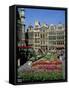 Grand Place, Brussels (Bruxelles), Belgium-Roy Rainford-Framed Stretched Canvas