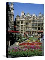 Grand Place, Brussels (Bruxelles), Belgium-Roy Rainford-Stretched Canvas