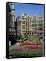 Grand Place, Brussels (Bruxelles), Belgium-Roy Rainford-Framed Stretched Canvas