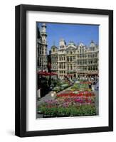 Grand Place, Brussels (Bruxelles), Belgium-Roy Rainford-Framed Photographic Print