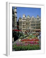 Grand Place, Brussels (Bruxelles), Belgium-Roy Rainford-Framed Photographic Print