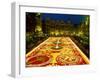 Grand Place, Floral Carpet, Brussels, Belgium-Steve Vidler-Framed Photographic Print