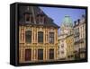 Grand Place, Lille, Nord Pas De Calais, France, Europe-John Miller-Framed Stretched Canvas