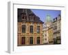 Grand Place, Lille, Nord Pas De Calais, France, Europe-John Miller-Framed Photographic Print