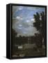 Grand Pond of the Buen Retiro, c.1657-Juan Bautista Martinez del Mazo-Framed Stretched Canvas