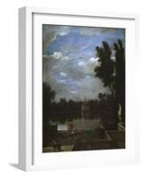 Grand Pond of the Buen Retiro, c.1657-Juan Bautista Martinez del Mazo-Framed Giclee Print