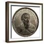 Grand Prince Daniil Aleksandrovich (From the Historical Medal Serie), 18th Century-Johann Balthasar Gass-Framed Photographic Print