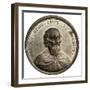 Grand Prince Igor Yaroslavich (From the Historical Medal Serie), 18th Century-Johann Balthasar Gass-Framed Photographic Print