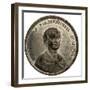 Grand Prince Yuri I Dolgorukiy (From the Historical Medal Serie), 18th Century-Johann Balthasar Gass-Framed Photographic Print