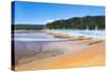 Grand Prismatic and Midway Geyser Basin-Denton Rumsey-Stretched Canvas