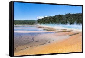 Grand Prismatic and Midway Geyser Basin-Denton Rumsey-Framed Stretched Canvas