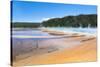 Grand Prismatic and Midway Geyser Basin-Denton Rumsey-Stretched Canvas