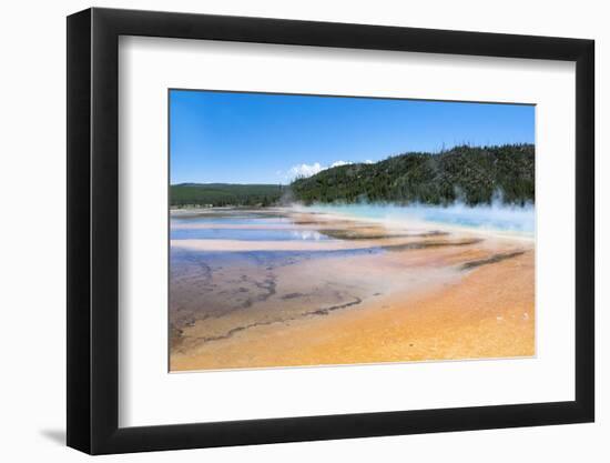 Grand Prismatic and Midway Geyser Basin-Denton Rumsey-Framed Photographic Print