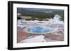 Grand Prismatic Geyser, Midway Geyser Basin, Yellowstone NP, WYoming-Howie Garber-Framed Photographic Print