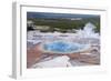 Grand Prismatic Geyser, Midway Geyser Basin, Yellowstone NP, WYoming-Howie Garber-Framed Photographic Print