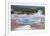 Grand Prismatic Geyser, Midway Geyser Basin, Yellowstone NP, WYoming-Howie Garber-Framed Photographic Print