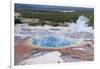 Grand Prismatic Geyser, Midway Geyser Basin, Yellowstone NP, WYoming-Howie Garber-Framed Photographic Print