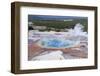 Grand Prismatic Geyser, Midway Geyser Basin, Yellowstone NP, WYoming-Howie Garber-Framed Photographic Print